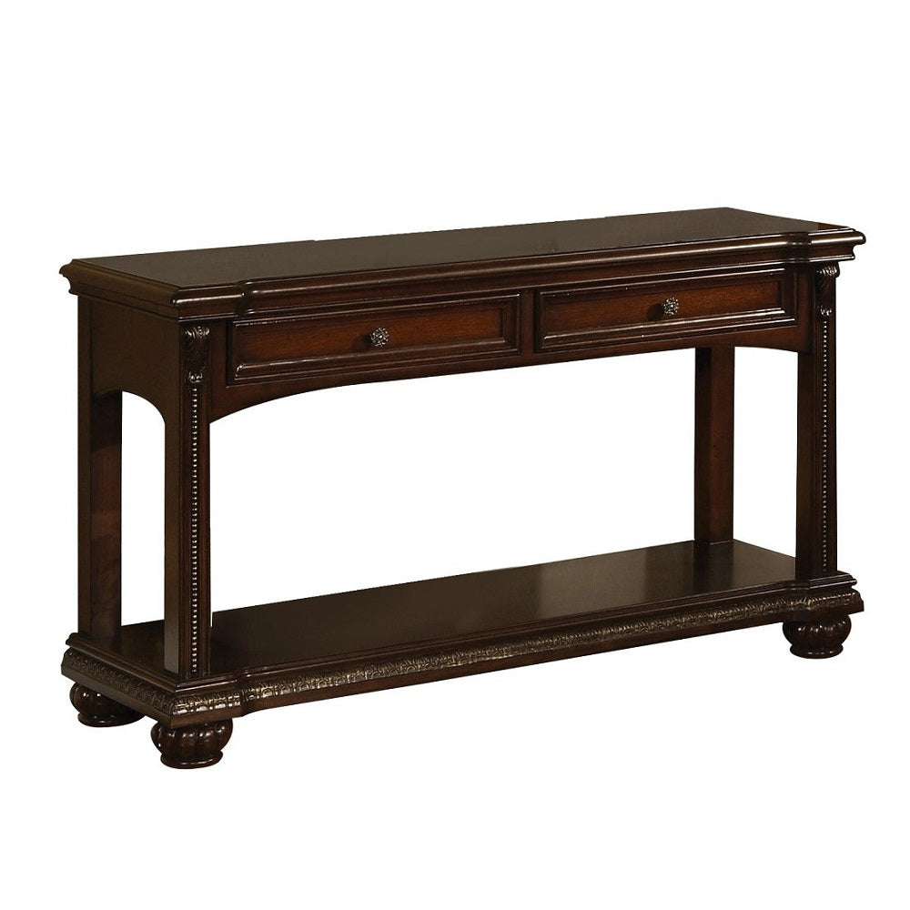ACME Anondale Sofa Table – angle view – Lusso Furniture Miami
