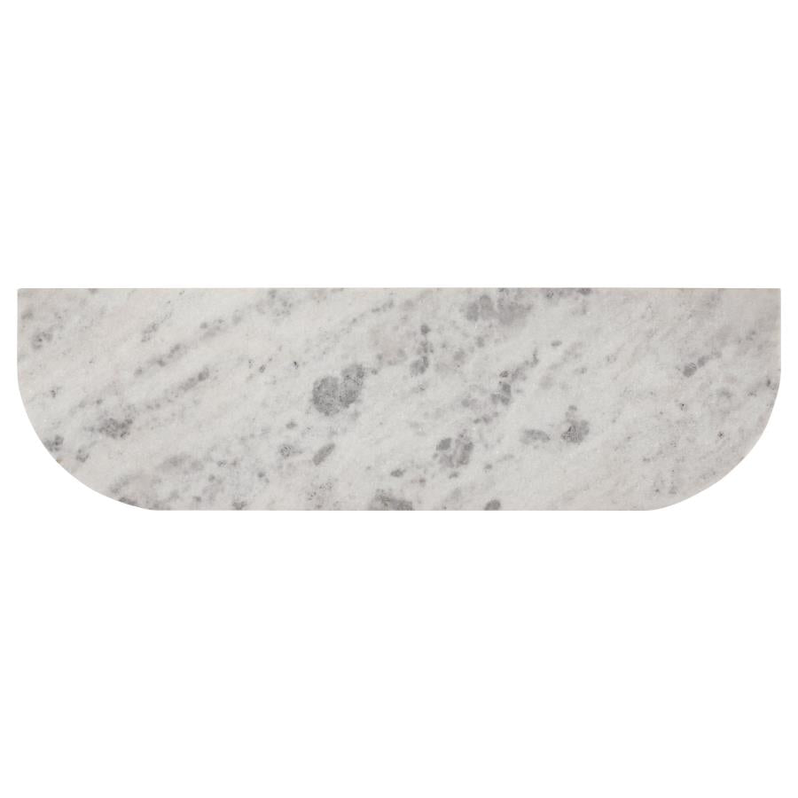 Ortega 4-door Marble Top Sideboard Buffet Cabinet Natural-11