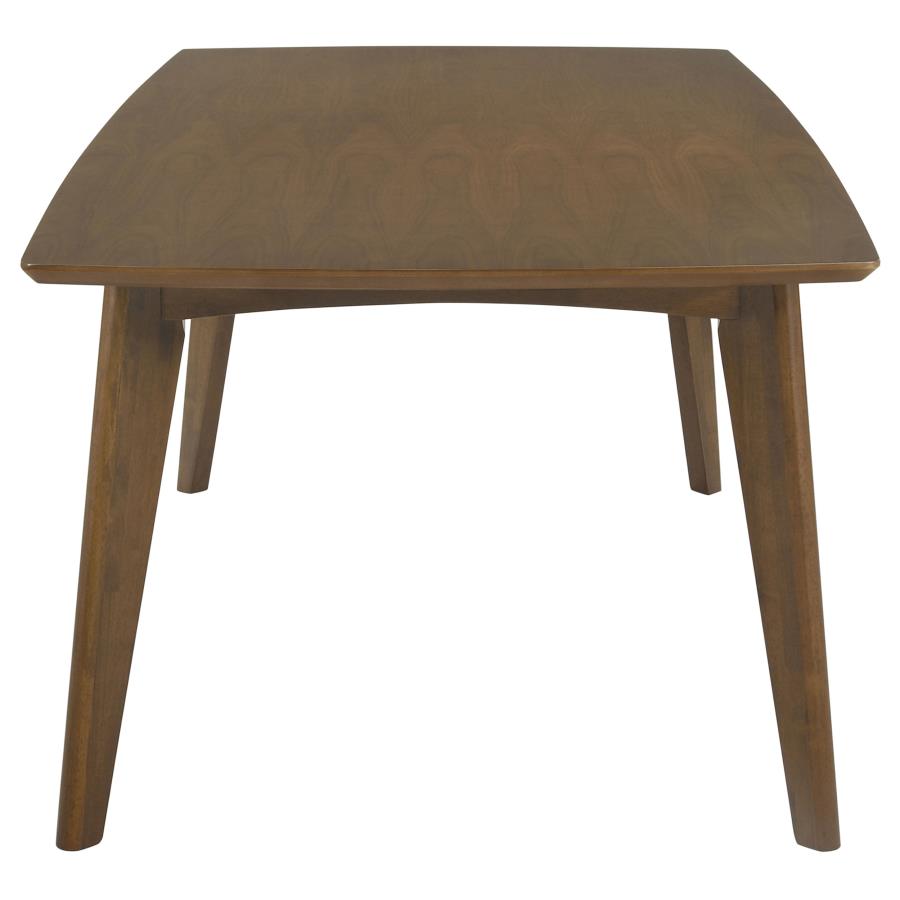 Malone Rectangular 78-inch Wood Dining Table Dark Walnut-zoom-4