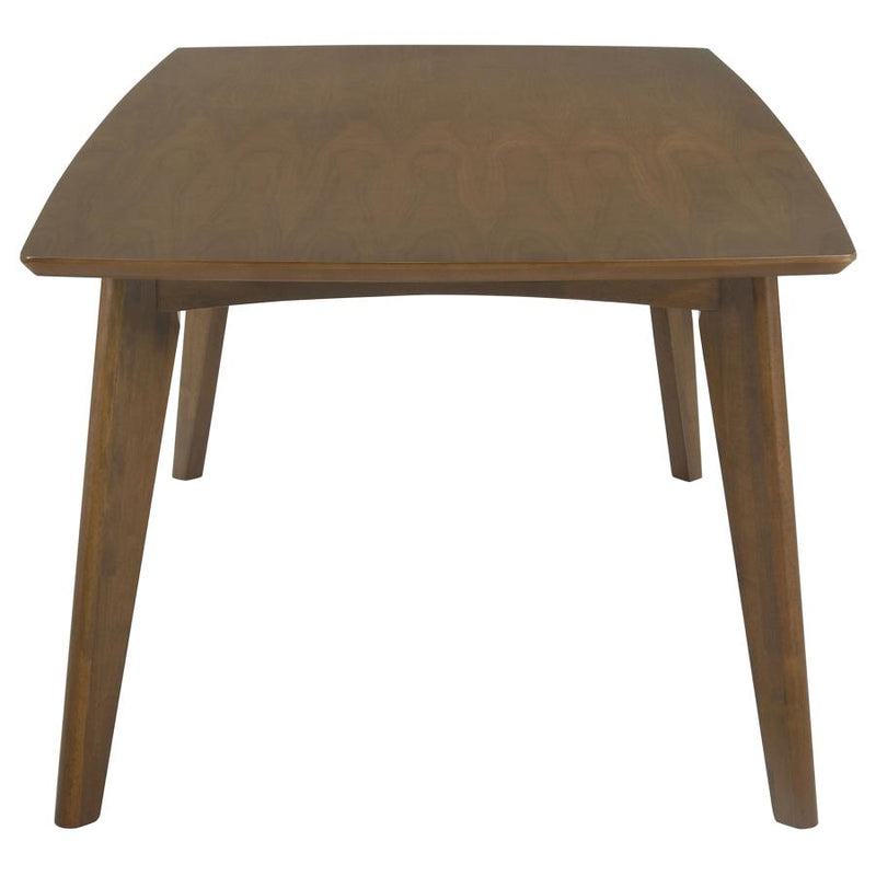 Malone Rectangular 78-inch Wood Dining Table Dark Walnut-zoom-