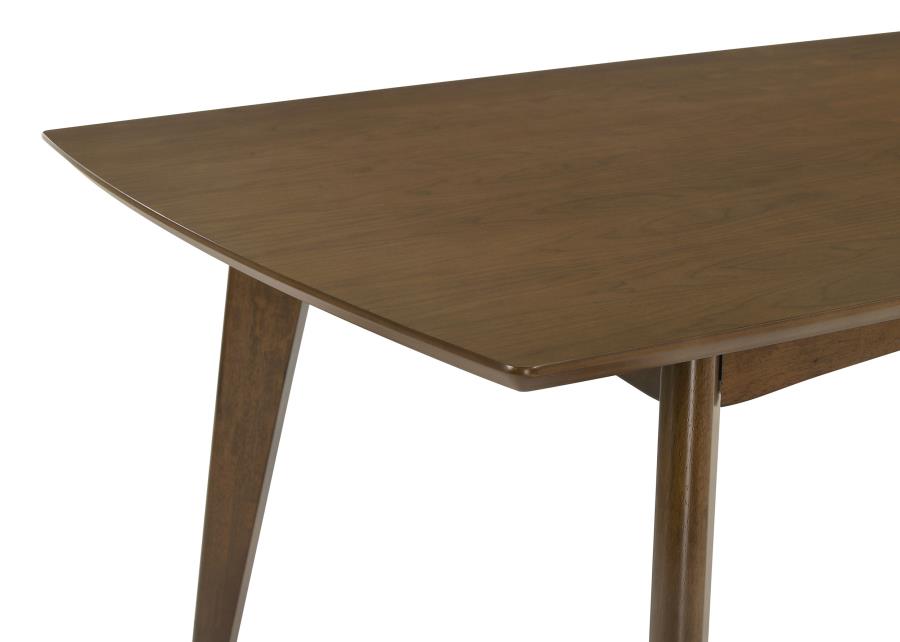 Malone Rectangular 78-inch Wood Dining Table Dark Walnut-6
