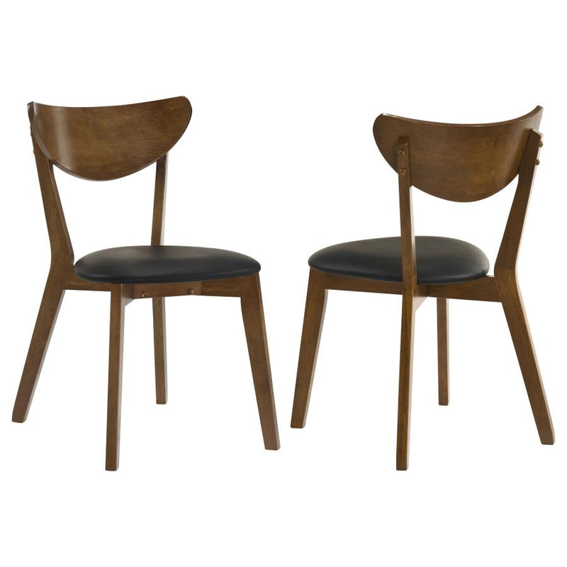 Jedda Wood Dining Side Chair Dark Walnut (Set of 2)-zoom-