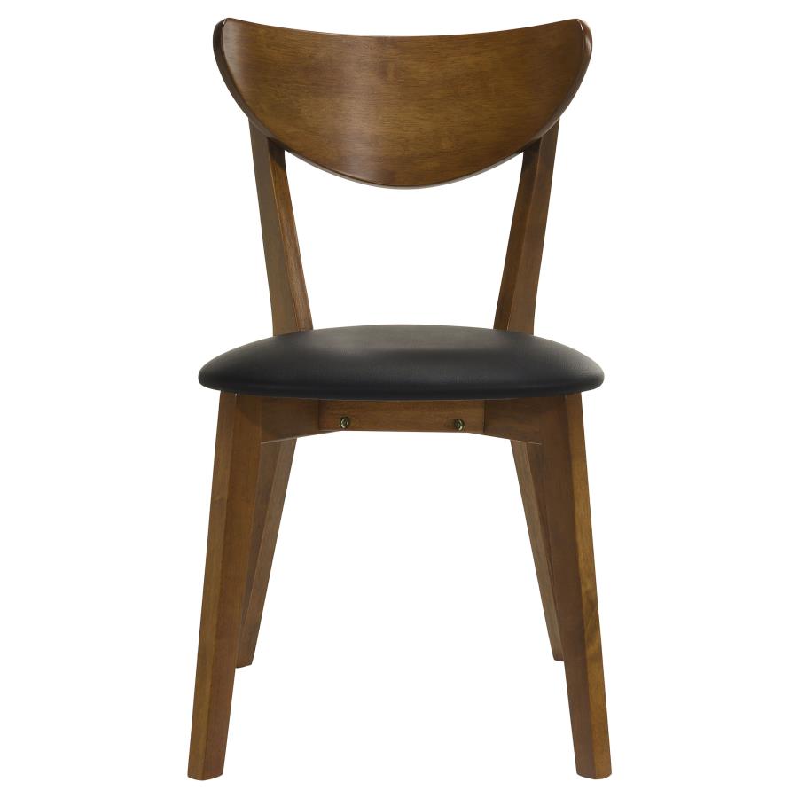 Jedda Wood Dining Side Chair Dark Walnut (Set of 2)-4
