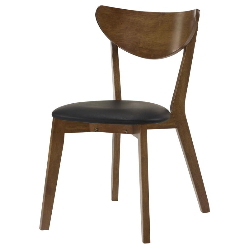 Jedda Wood Dining Side Chair Dark Walnut (Set of 2)-zoom-