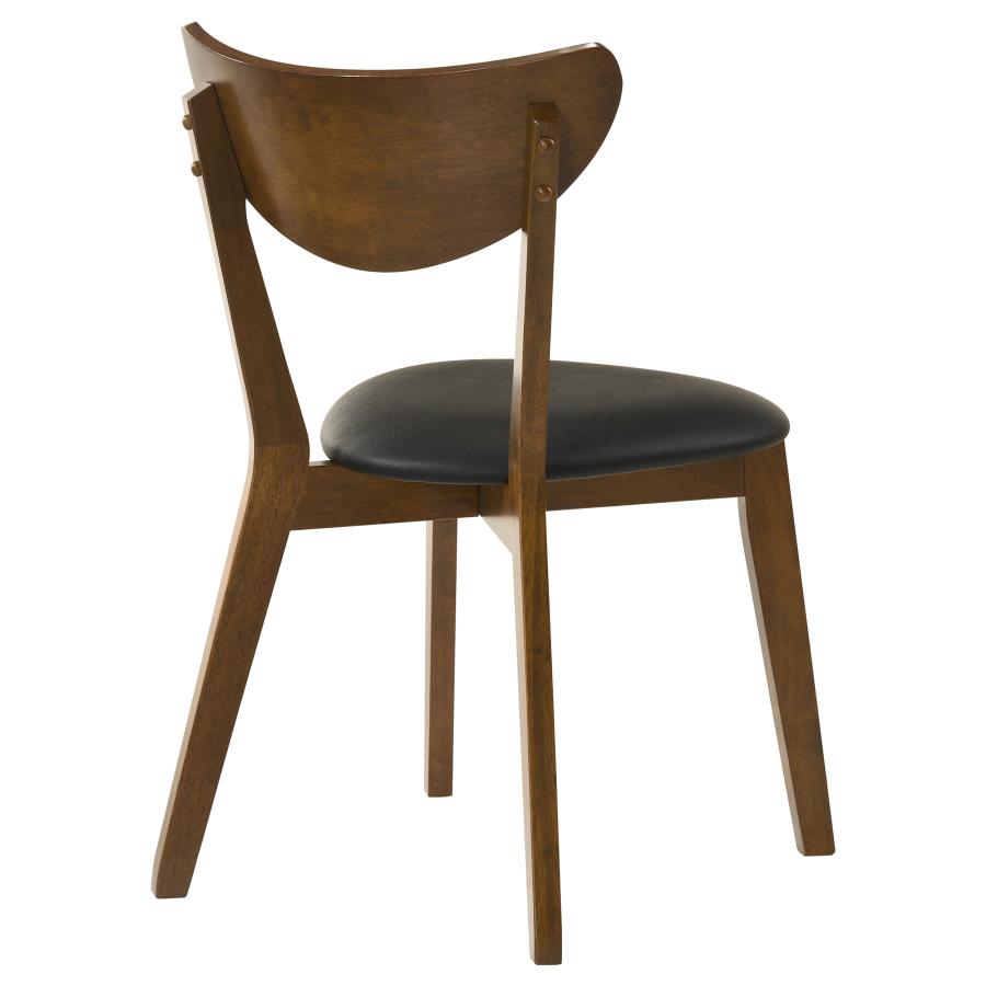 Jedda Wood Dining Side Chair Dark Walnut (Set of 2)-8