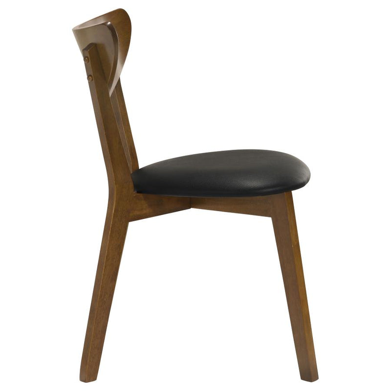 Jedda Wood Dining Side Chair Dark Walnut (Set of 2)-zoom-