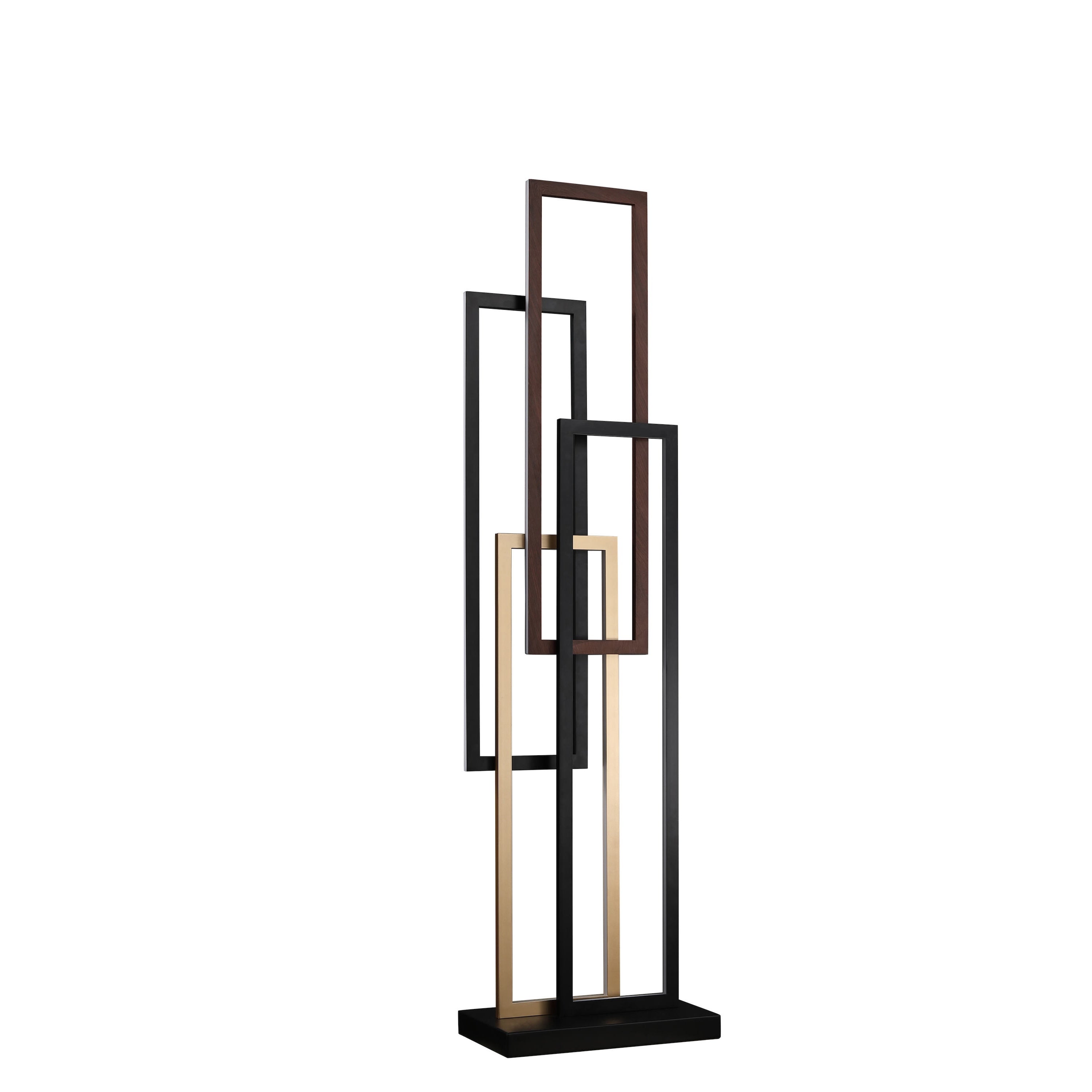 Floor Lamp Black& Champagne-zoom-1