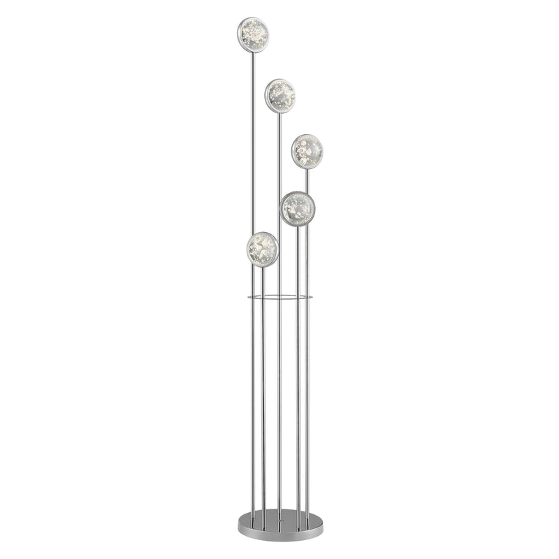 Bubbling Glow Floor Lamp // Chrome-zoom-