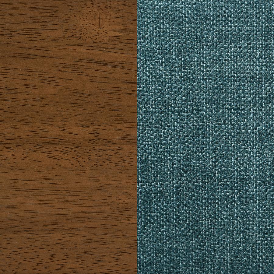 Paxton Upholstered Dining Side Chair Teal Blue (Set of 2)-12