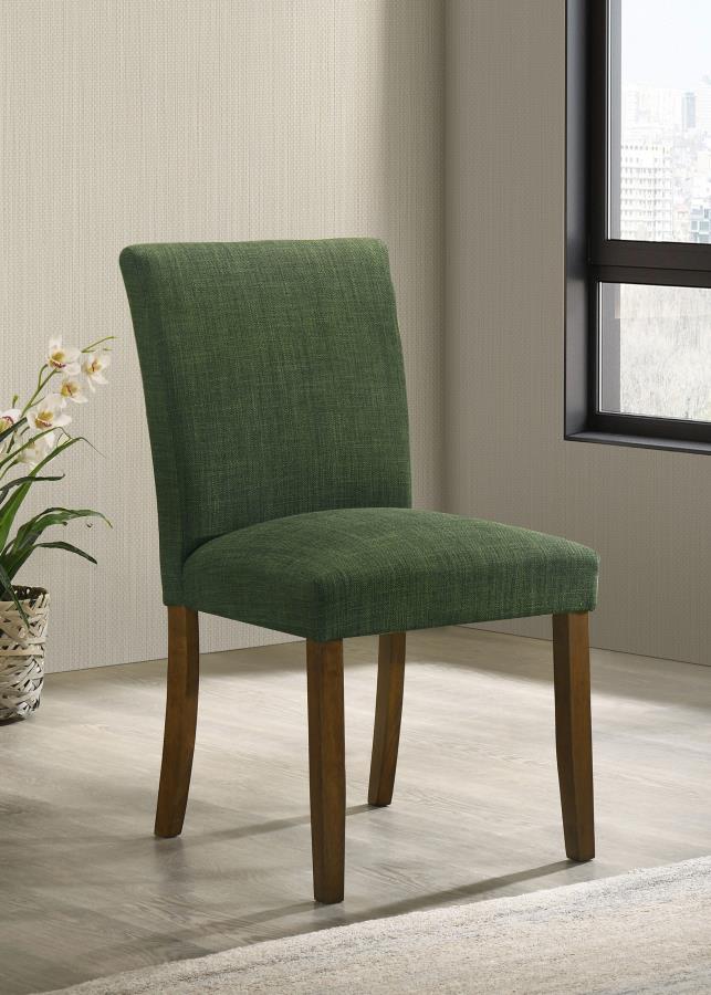 Paxton Upholstered Dining Side Chair Green (Set of 2)-zoom-2