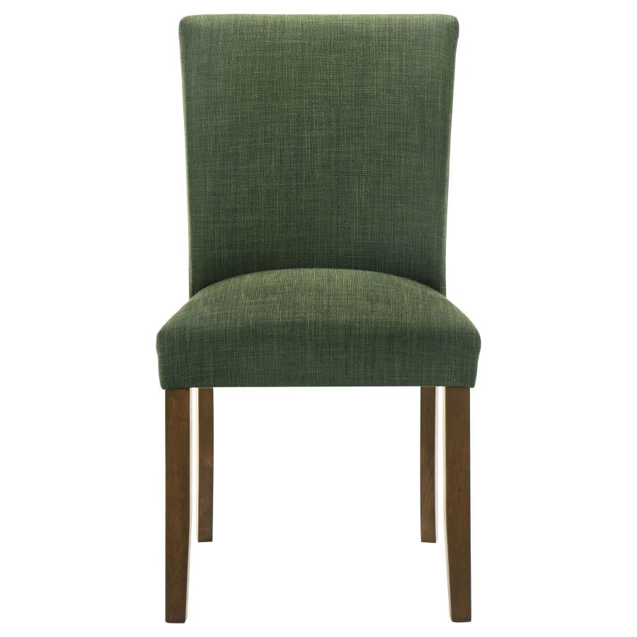 Paxton Upholstered Dining Side Chair Green (Set of 2)-4