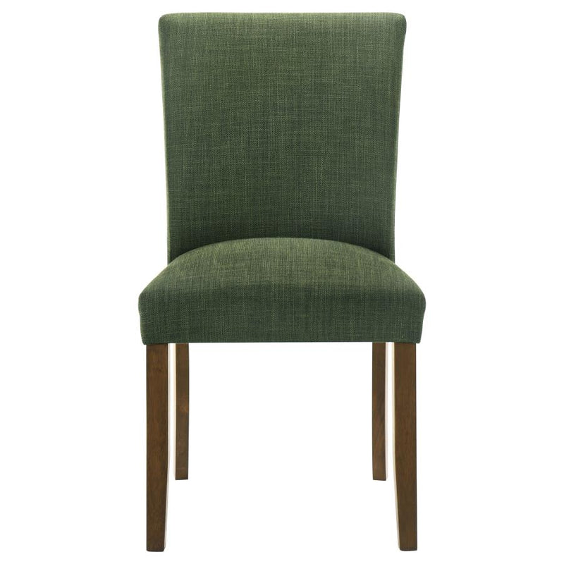 Paxton Upholstered Dining Side Chair Green (Set of 2)-zoom-
