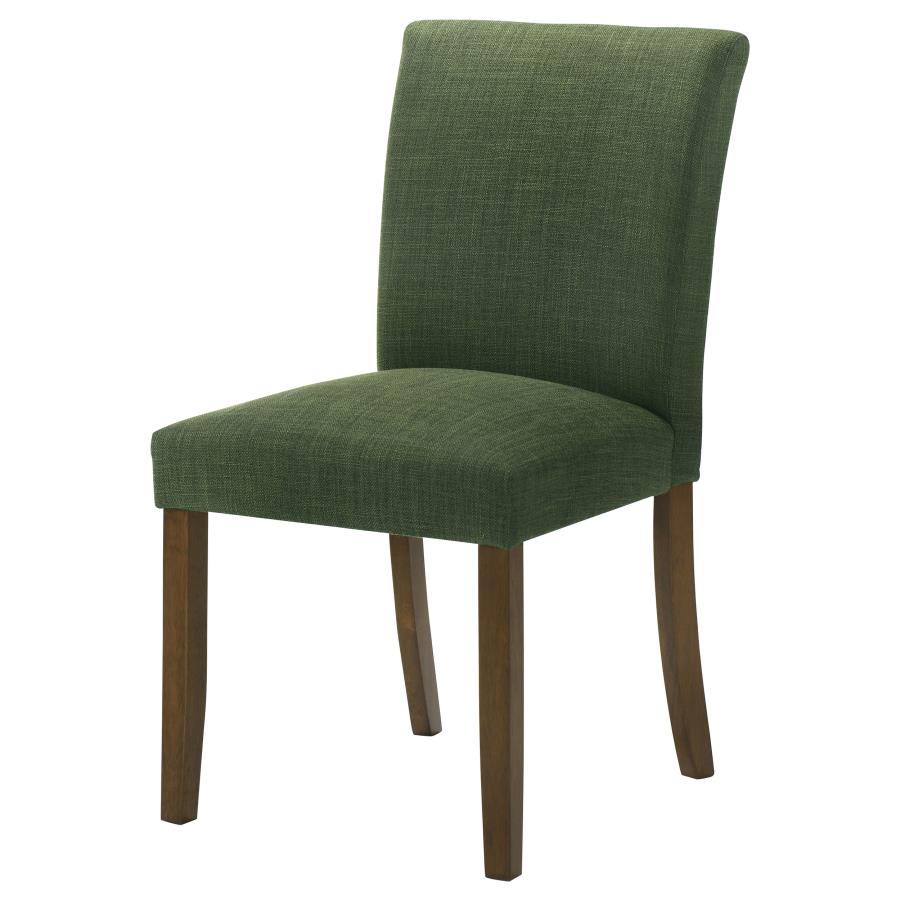 Paxton Upholstered Dining Side Chair Green (Set of 2)-zoom-5