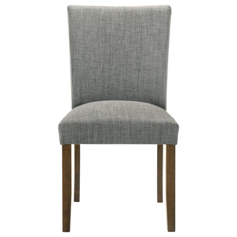 Paxton Upholstered Dining Side Chair Grey (Set of 2)-zoom-