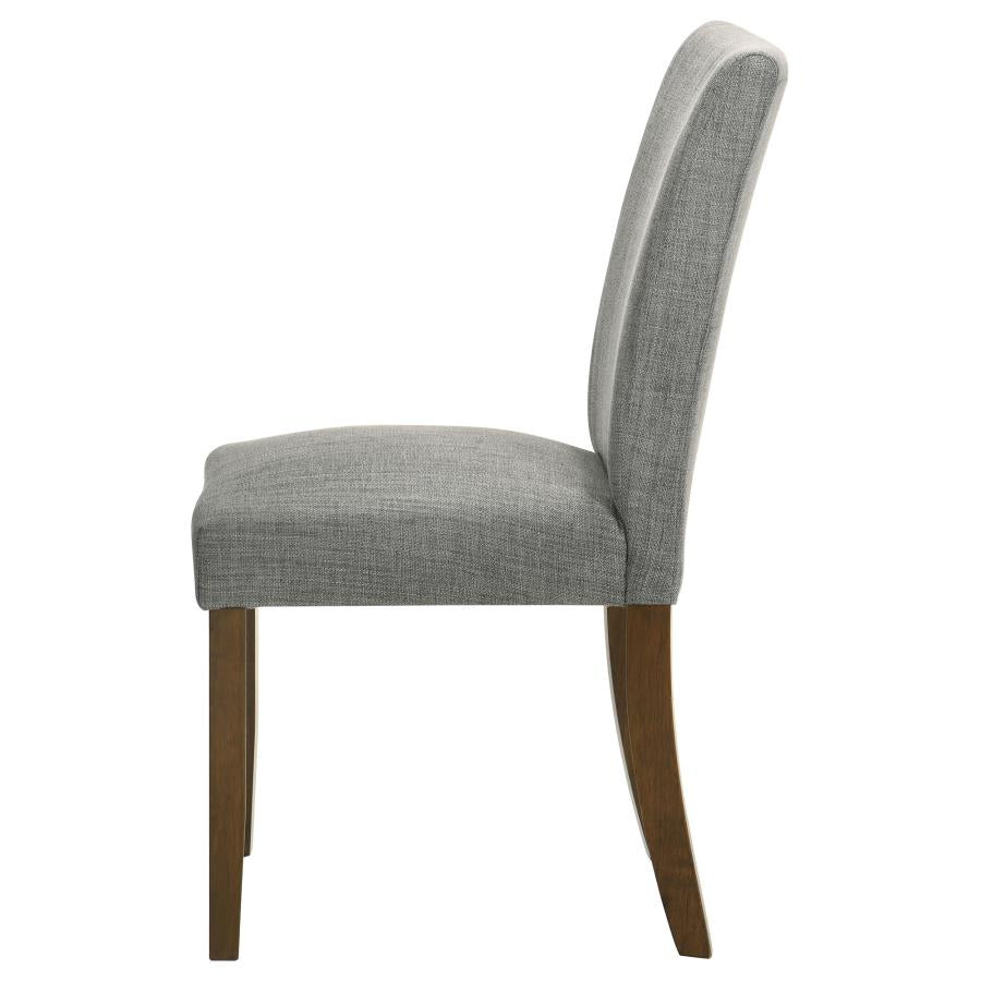 Paxton Upholstered Dining Side Chair Grey (Set of 2)-zoom-6