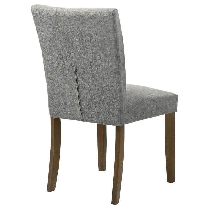 Paxton Upholstered Dining Side Chair Grey (Set of 2)-zoom-