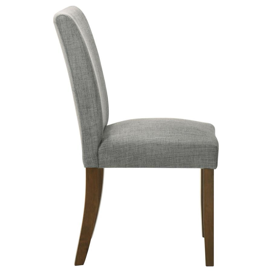 Paxton Upholstered Dining Side Chair Grey (Set of 2)-9