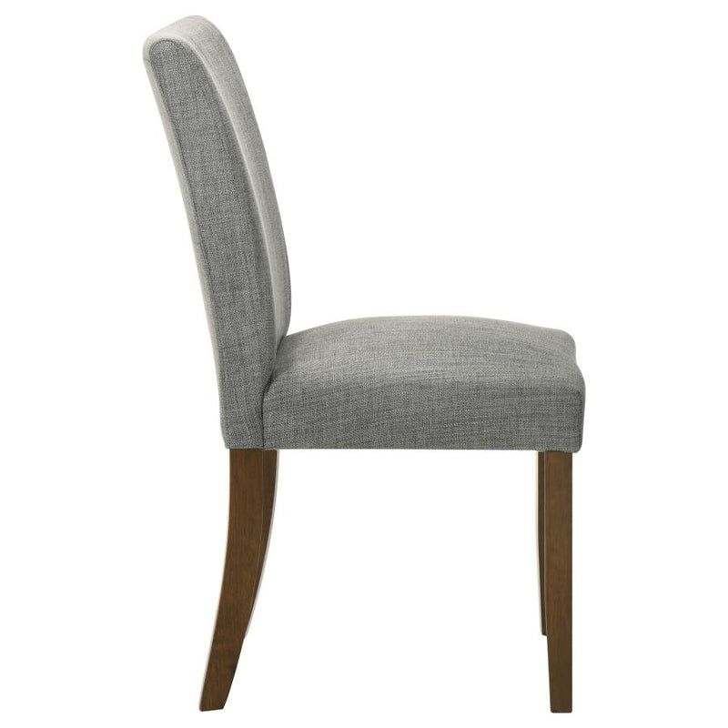 Paxton Upholstered Dining Side Chair Grey (Set of 2)-zoom-