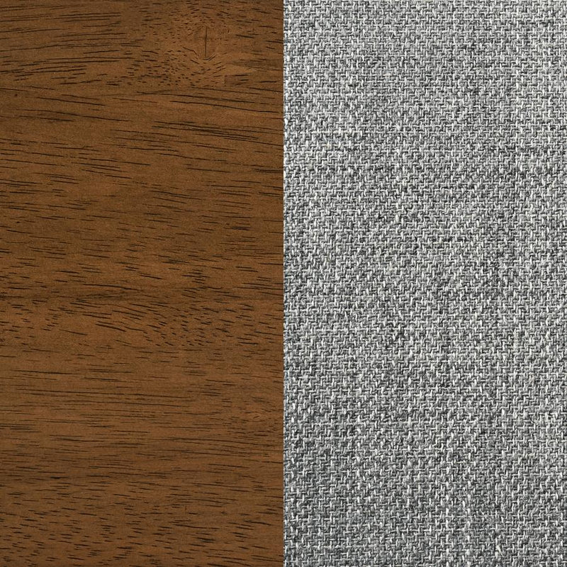 Paxton Upholstered Dining Side Chair Grey (Set of 2)-zoom-