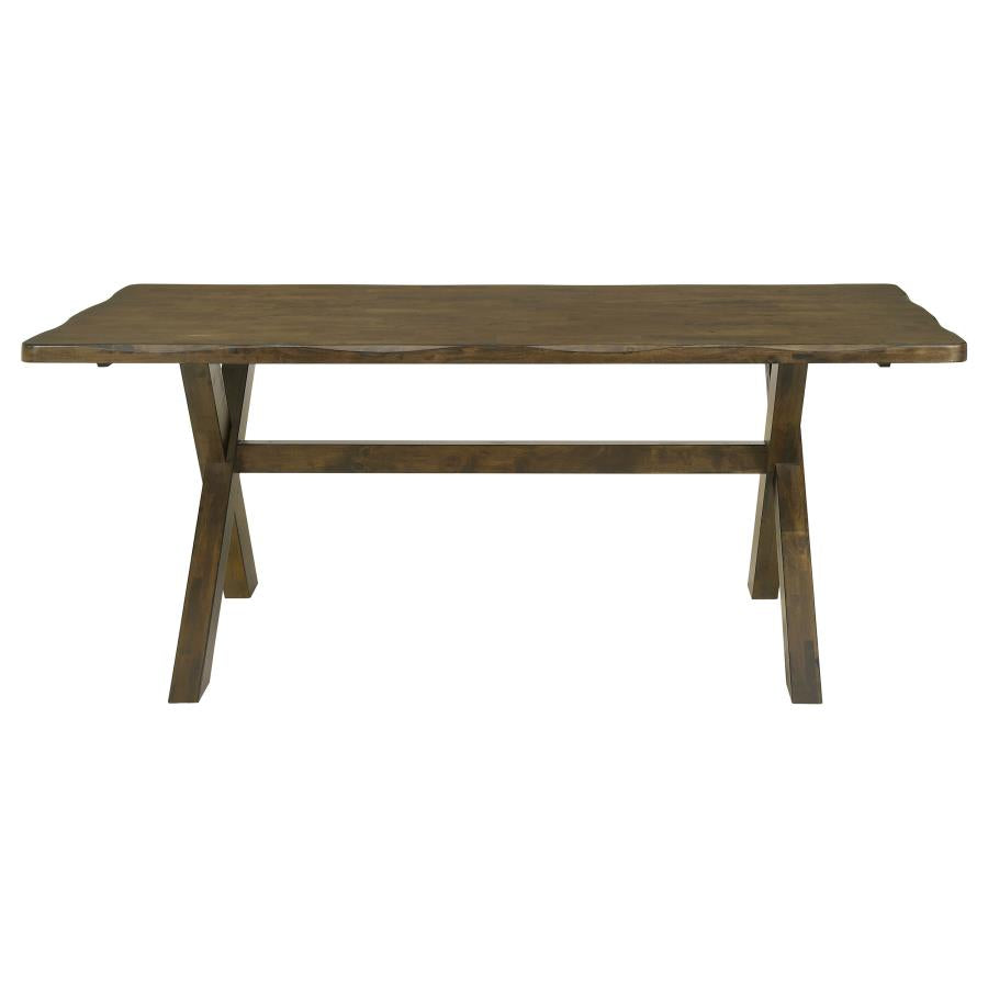 Alston 6-piece Rectangular Dining Table Set Knotty Nutmeg-zoom-4