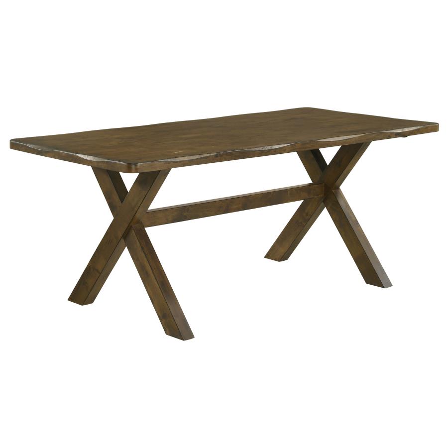Alston 7-piece Rectangular Dining Table Set Knotty Nutmeg-zoom-3