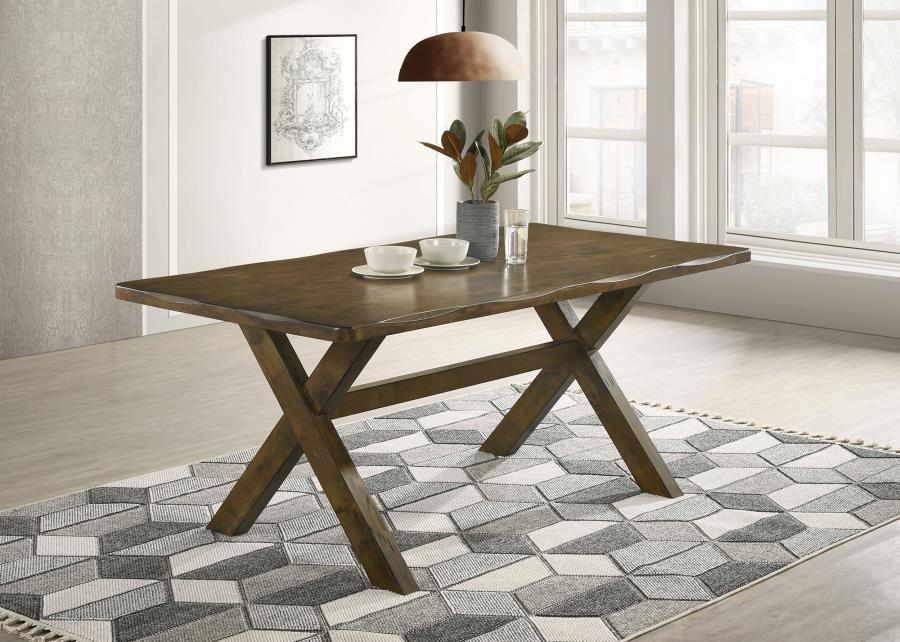 Alston Rectangular 71-inch Dining Table Knotty Nutmeg-zoom-2