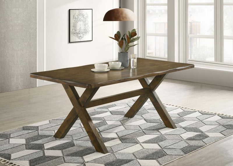 Alston Rectangular 71-inch Dining Table Knotty Nutmeg-zoom-