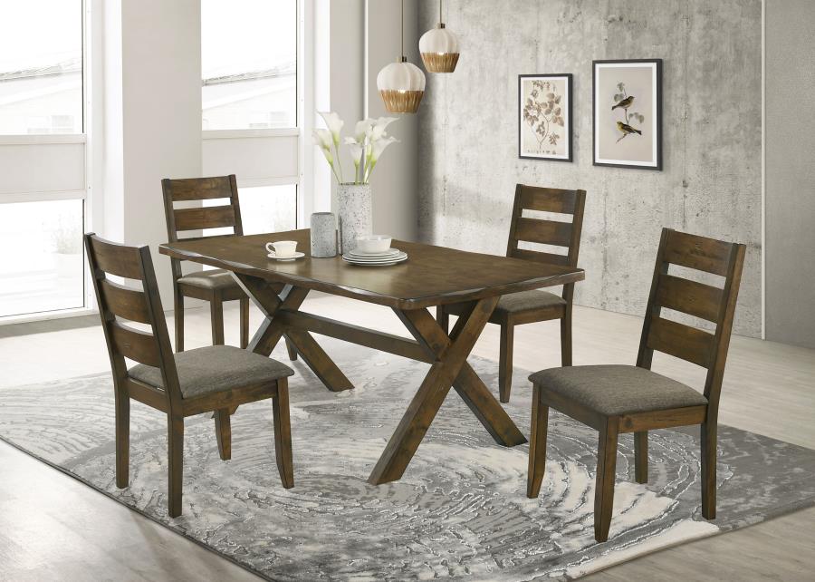 Alston Rectangular 71-inch Dining Table Knotty Nutmeg-zoom-9