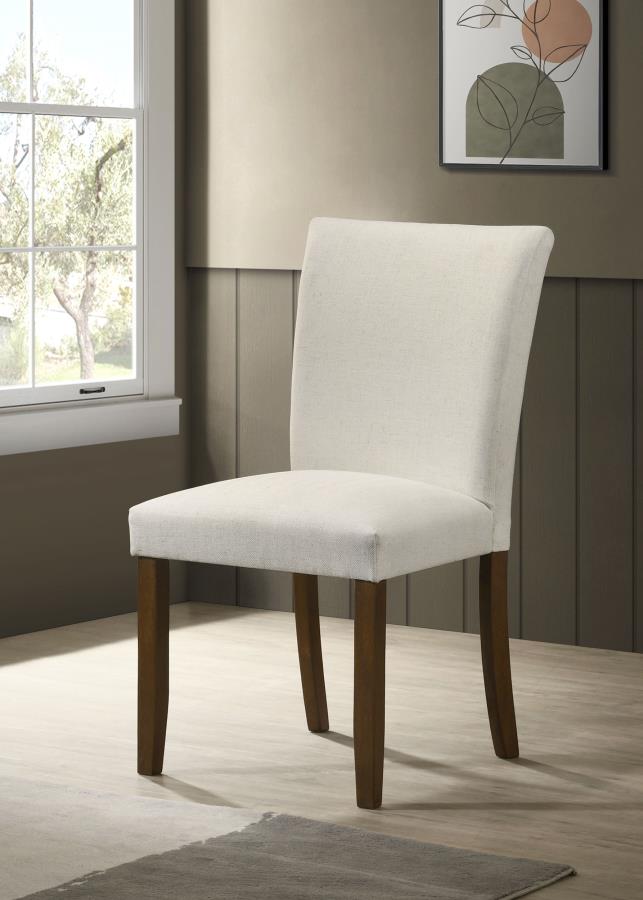 Paxton Upholstered Dining Side Chair Beige (Set of 2)-zoom-2