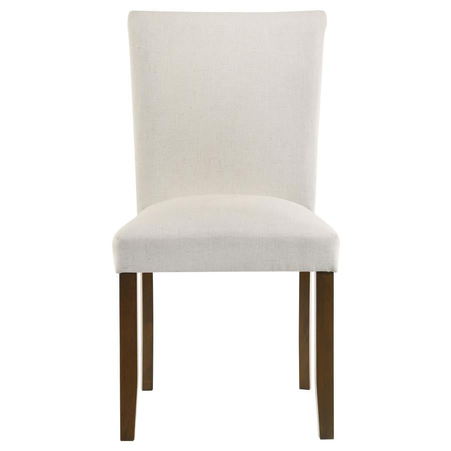Paxton Upholstered Dining Side Chair Beige (Set of 2)-zoom-4