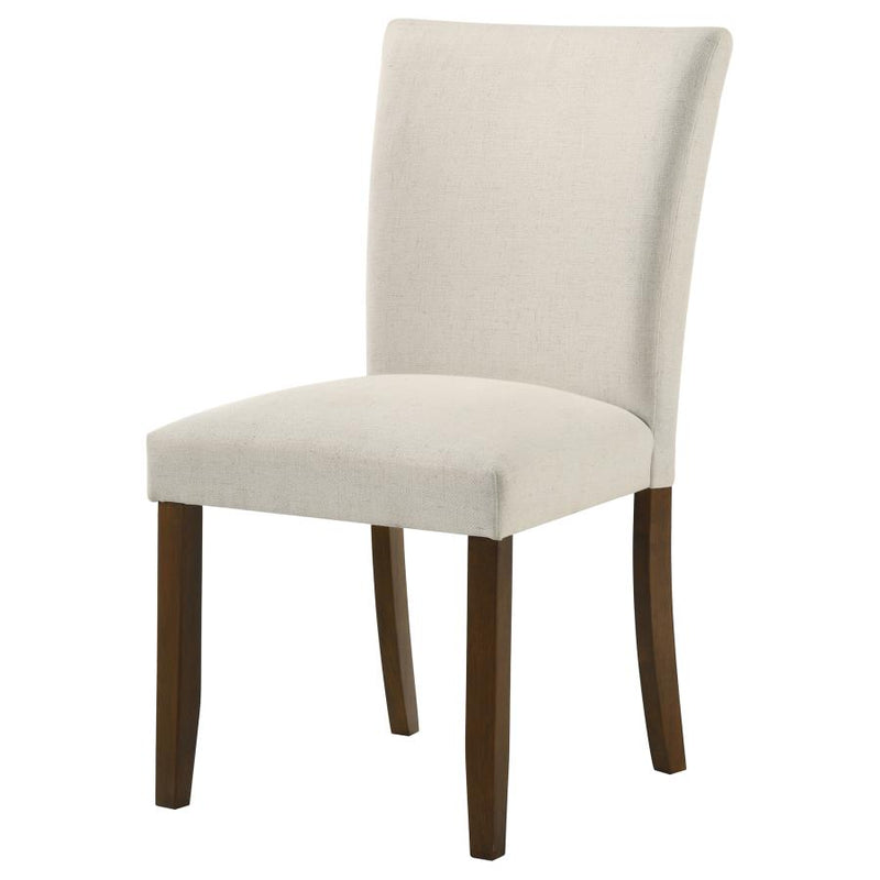 Paxton Upholstered Dining Side Chair Beige (Set of 2)-zoom-