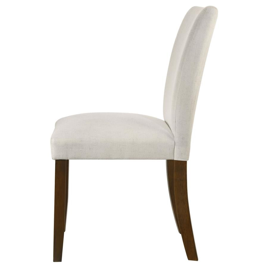 Paxton Upholstered Dining Side Chair Beige (Set of 2)-zoom-6