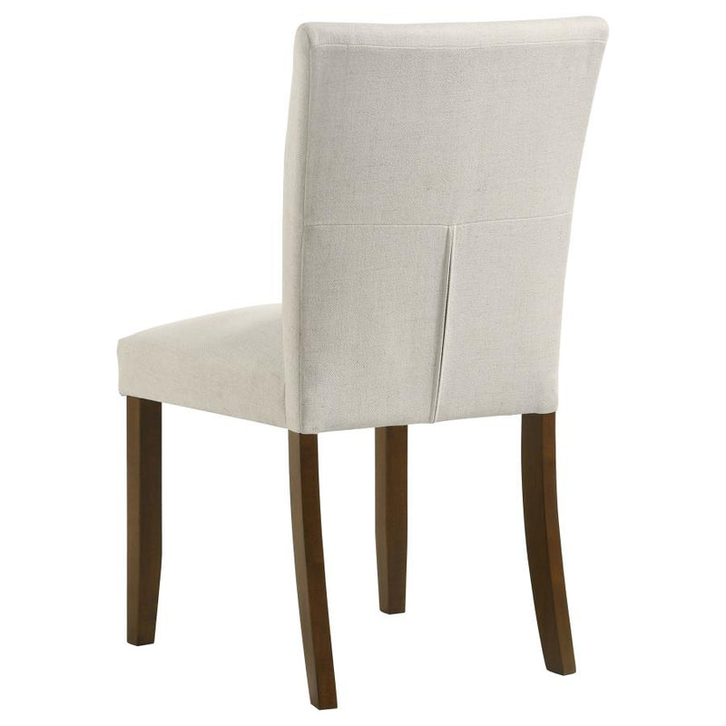 Paxton Upholstered Dining Side Chair Beige (Set of 2)-zoom-
