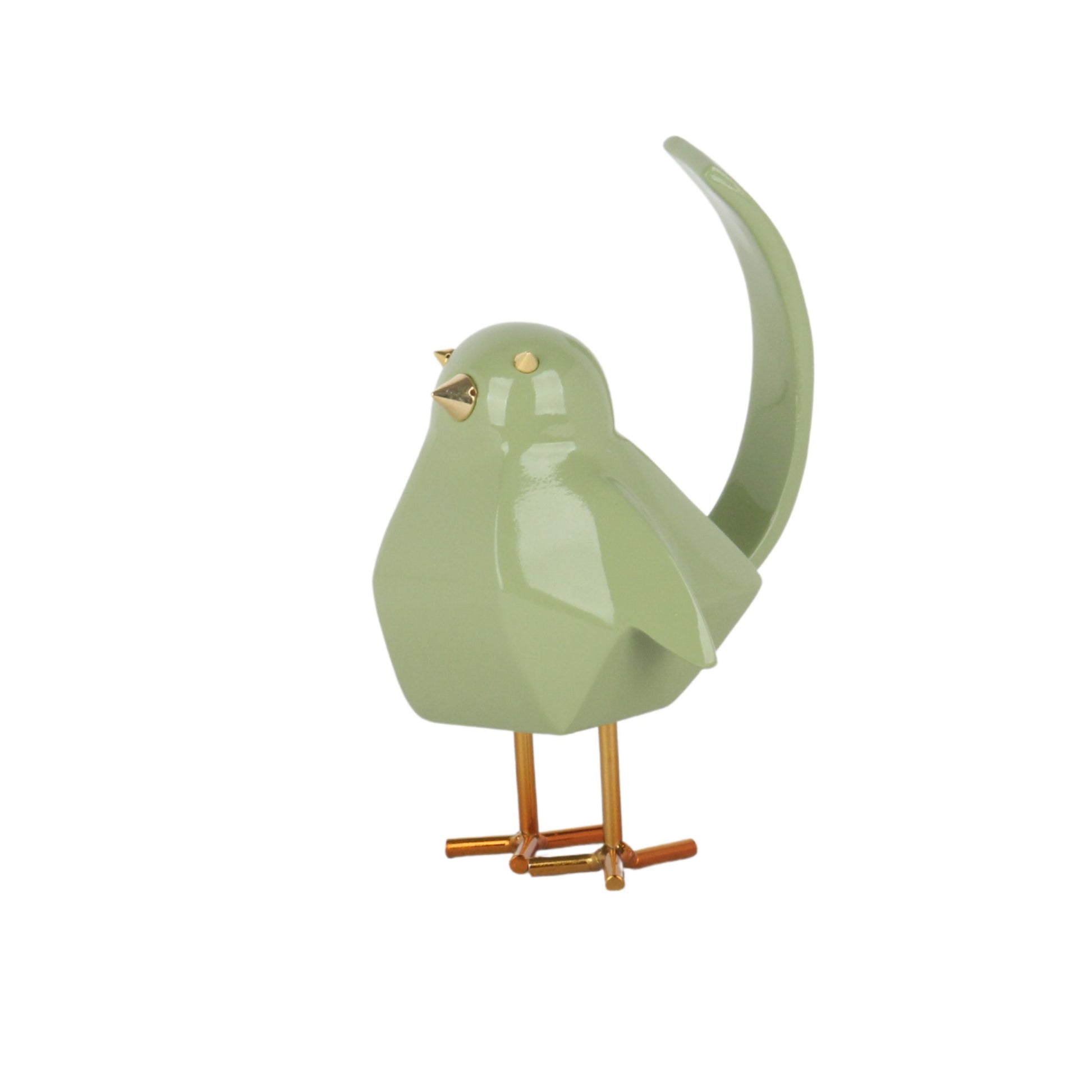 Bird Sculpture // Large Green-1