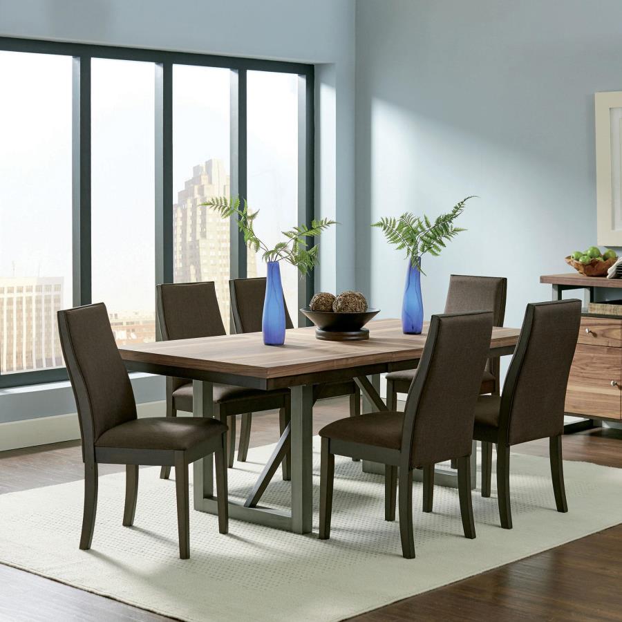 Spring Creek 77-inch Extension Dining Table Natural Walnut-8