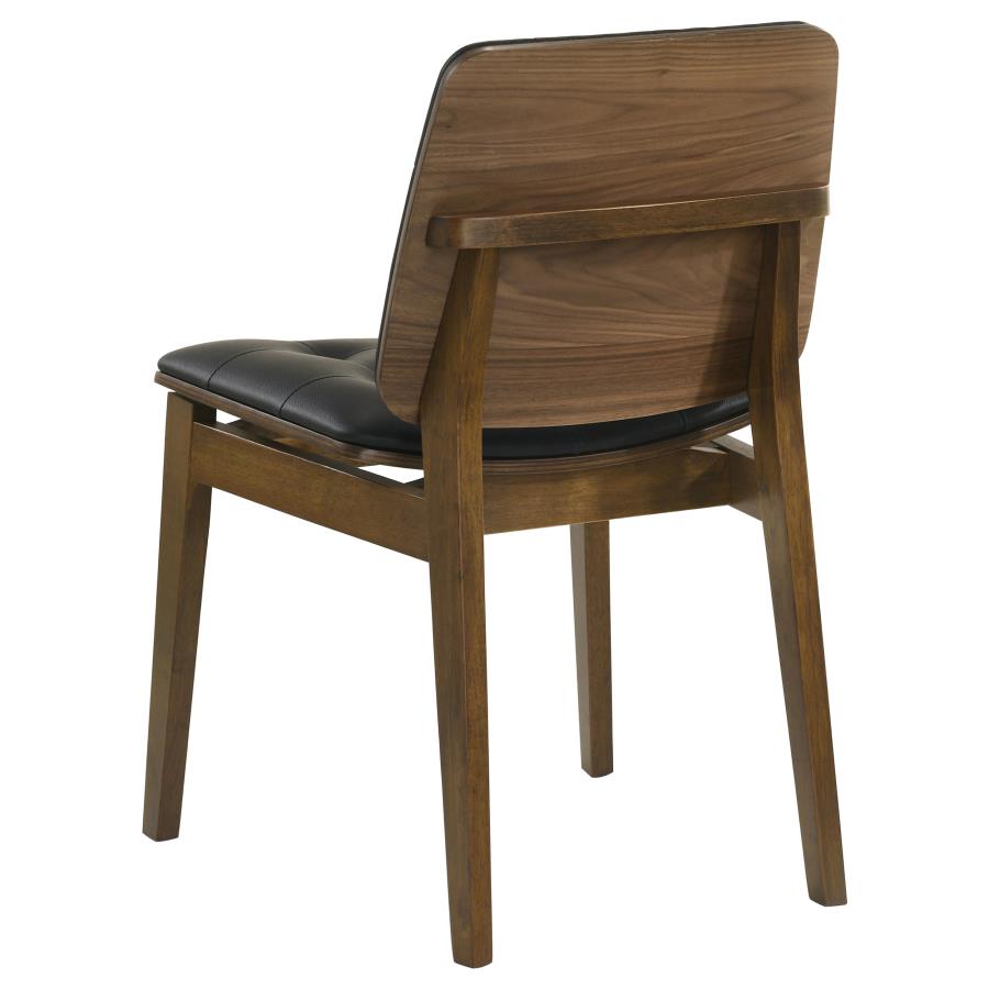 Redbridge Rectangular 5-piece Dining Set Natural Walnut-zoom-6