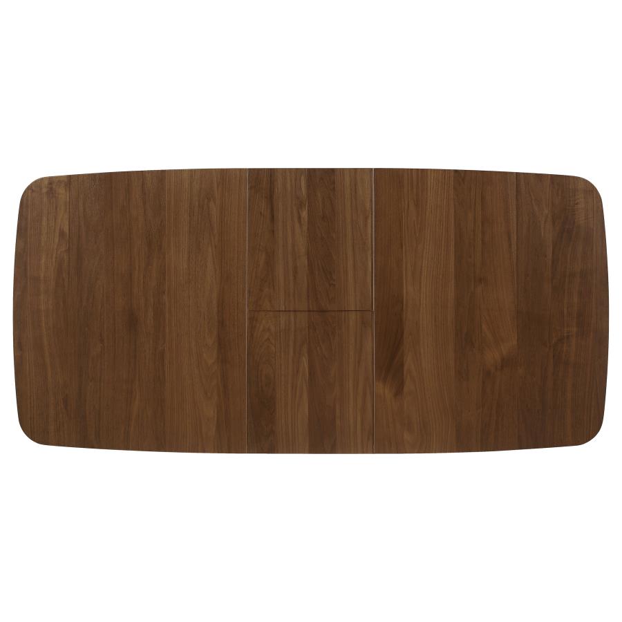 Redbridge 5-piece Rectangular Dining Set Natural Walnut-zoom-4
