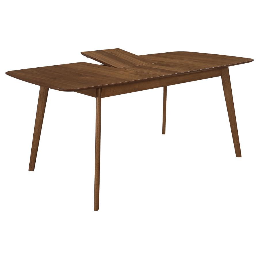 Redbridge 75-inch Extension Leaf Dining Table Natural Walnut-3