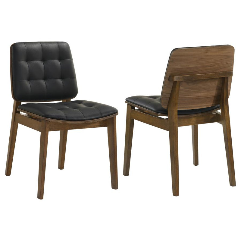 Redbridge Upholstered Dining Side Chair Walnut (Set of 2)-zoom-