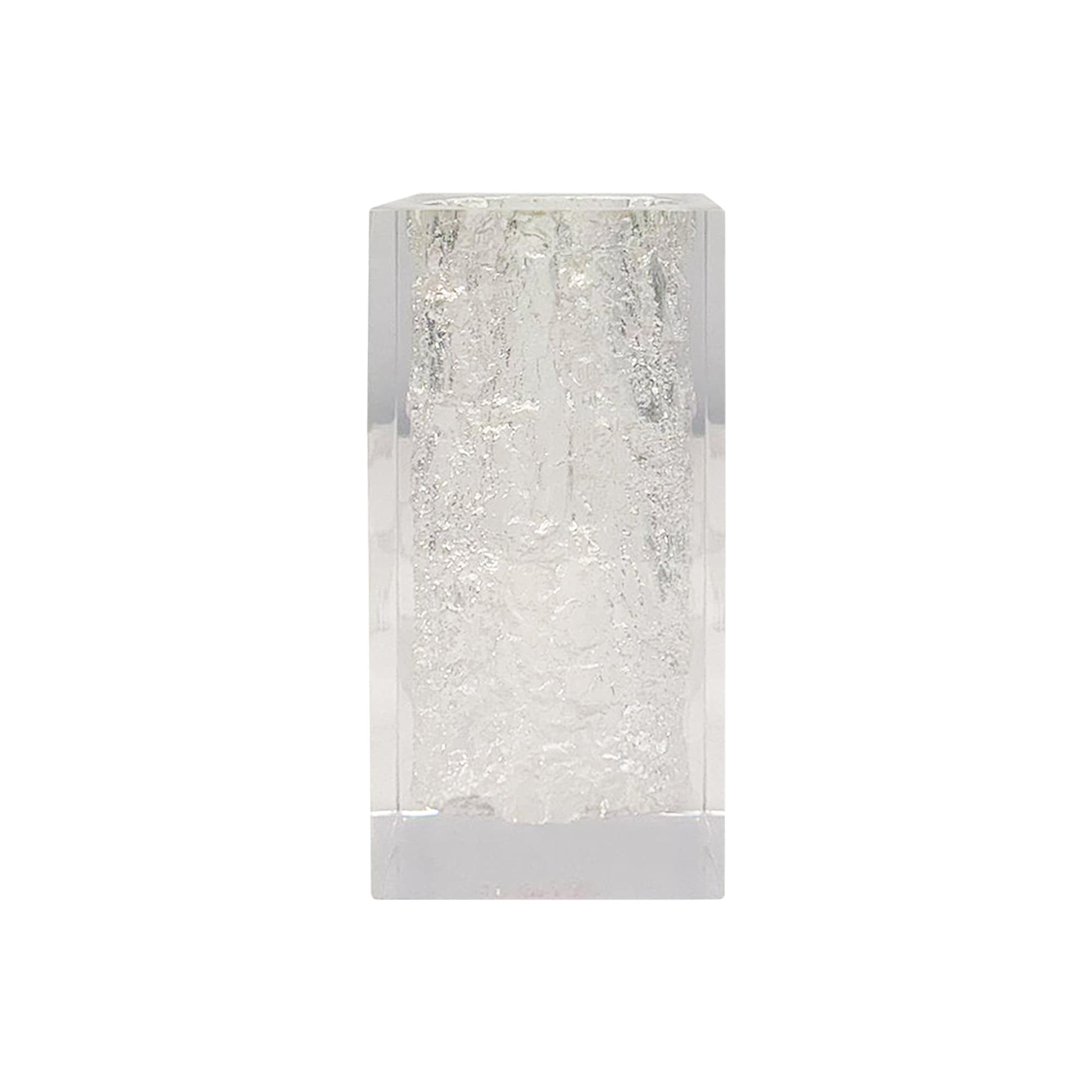 Clear Cubic Resin Sculpture-1