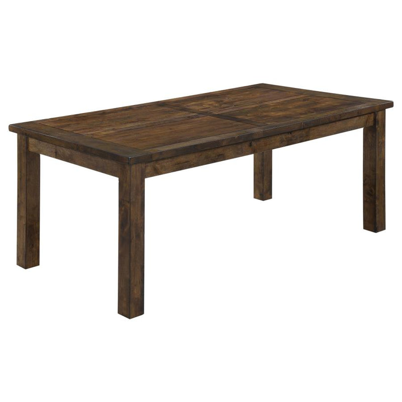 Coleman 5-piece Rectangular Dining Set Rustic Golden Brown-zoom-