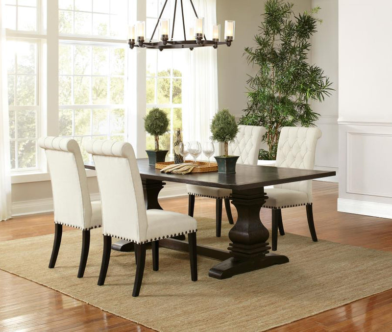 Parkins 5-piece Rectangular Dining Table Set Rustic Espresso-zoom-
