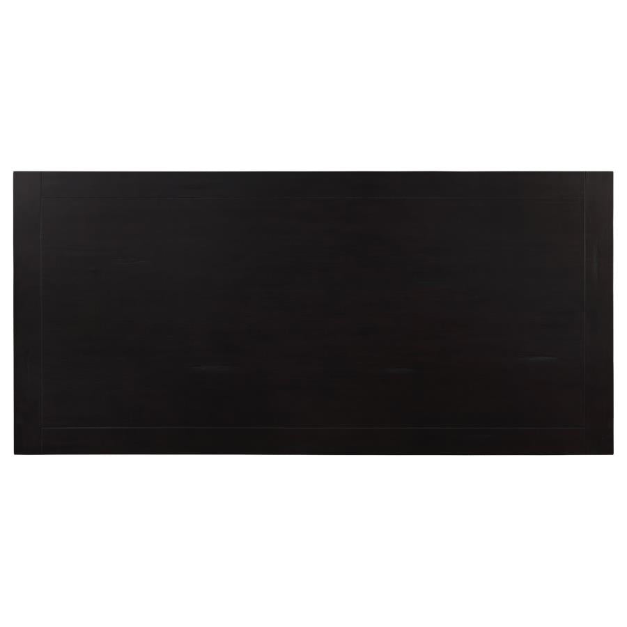 Parkins 7-piece Rectangular Dining Table Set Rustic Espresso-zoom-6
