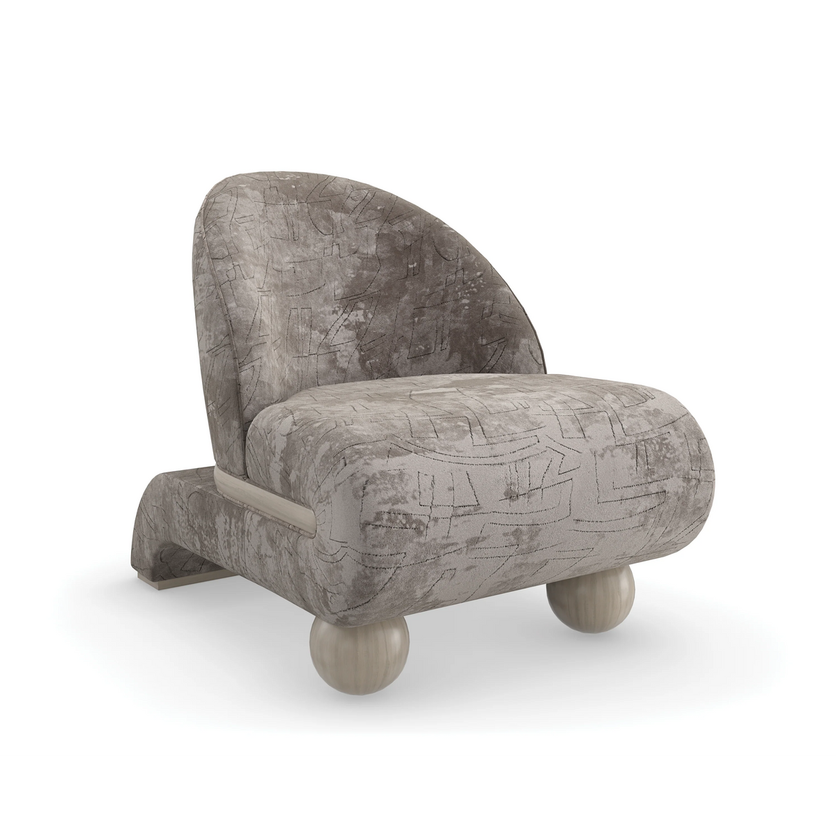 Caracole Bora Bora Chair – side view – Lusso Furniture Miami