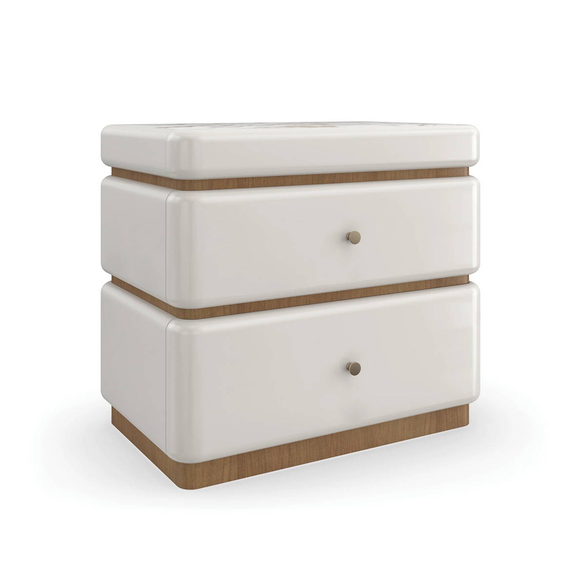 Caracole Milos Nightstand – detail – Lusso Furniture Miami