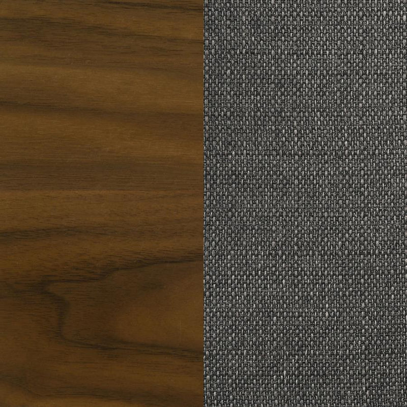 Alfredo Dining Side Chair Grey and Natural Walnut (Set of 2)-zoom-