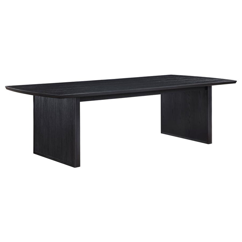 Brookmead 7-piece Extension Leaf Dining Table Set Black-zoom-