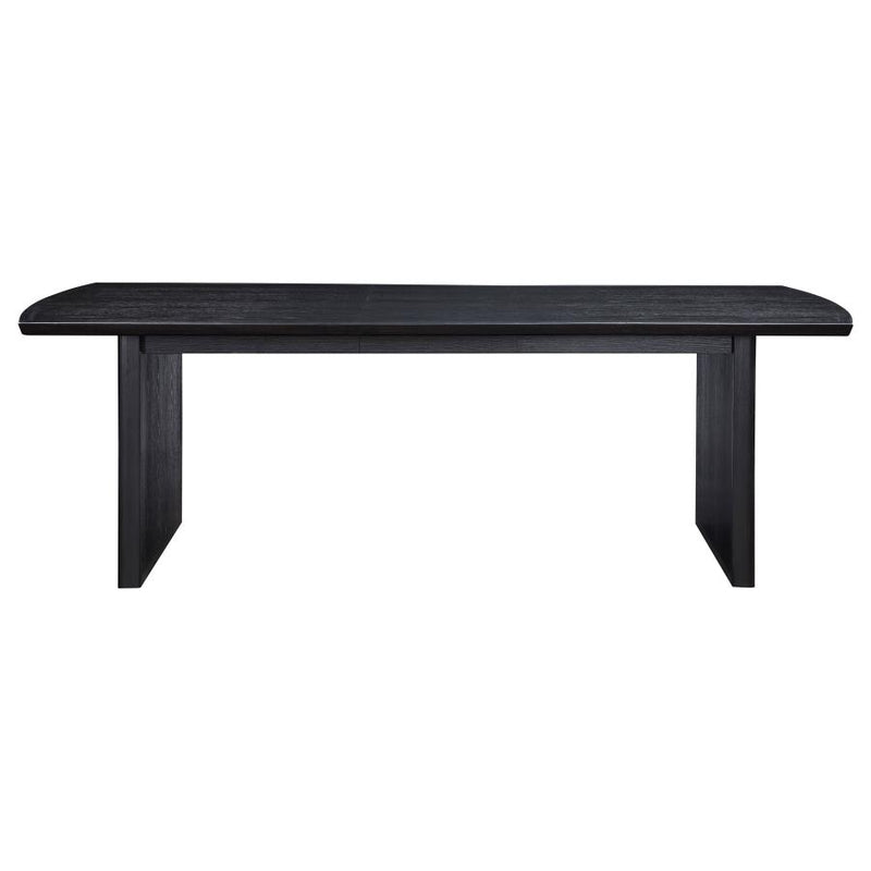 Brookmead 7-piece Extension Leaf Dining Table Set Black-zoom-