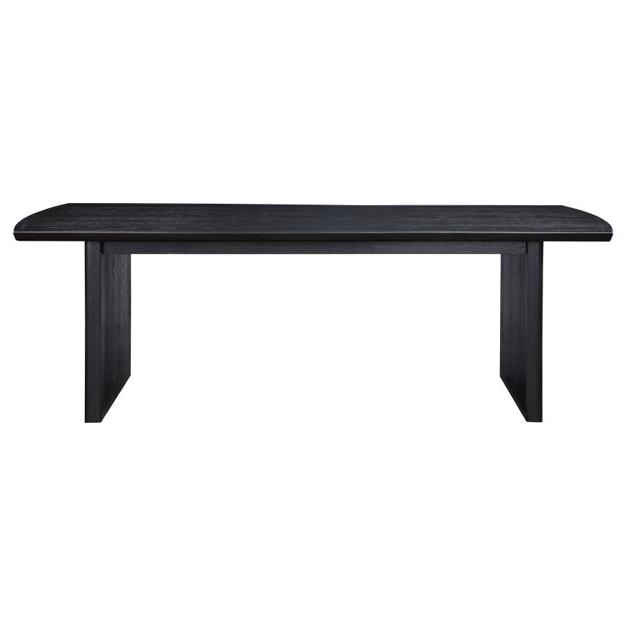 Brookmead 9-piece Extension Leaf Dining Table Set Black-zoom-4