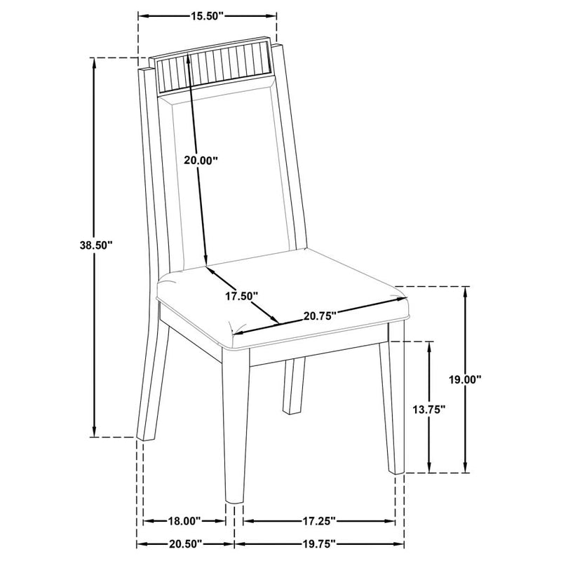 Brookmead 9-piece Extension Leaf Dining Table Set Black-zoom-